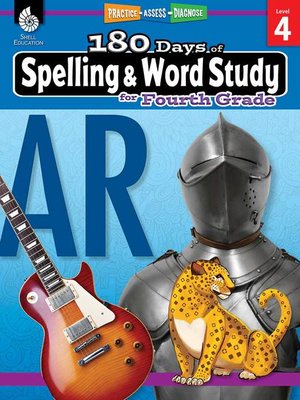 cover image of 180 Days of Spelling and Word Study for Fourth Grade